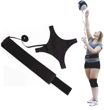 Volleyball soccer training hand equipment aids single serve beginner trainer set