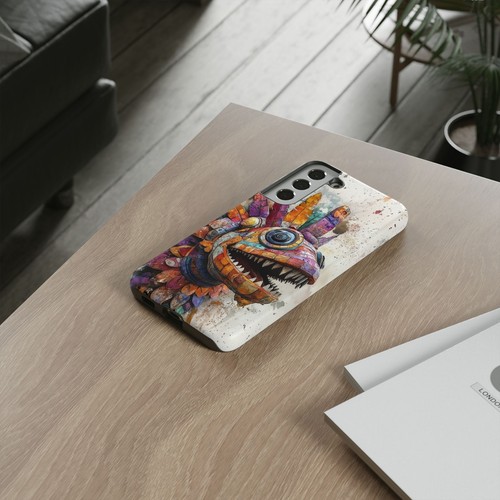 Aztec Xolotl Art - Phone Ink Case for iPhone, Galaxy, Pixel - Picture 255 of 281