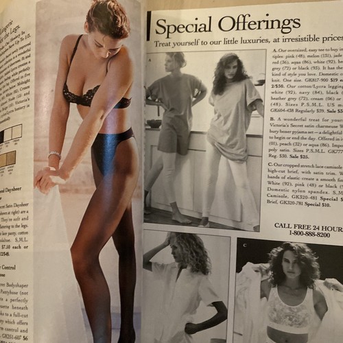 Vintage Victoria's Secret #10 Margaret st London W1 Summer Sale 1990 sexy cover - Imagen 5 de 12