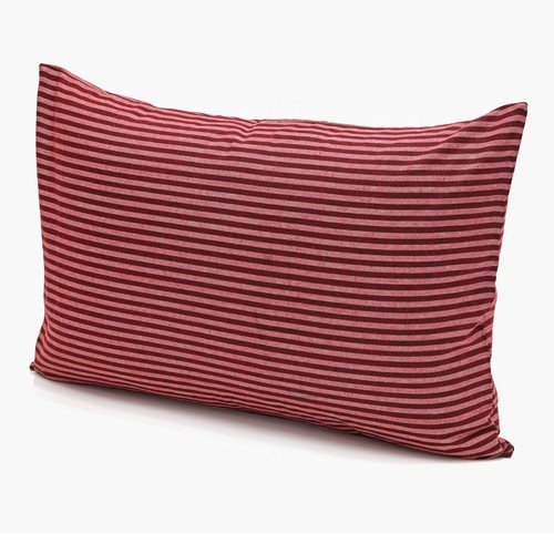 Funda de almohada de algodón a rayas cojín decoración del hogar funda de almohada 18 x 28 - Imagen 47 de 78