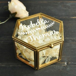Wedding Gifts /& Mementos Wedding Ring Box For Ceremony Wedding Ring Holder Custom Wedding Ring Box Ring Bearer Box Wooden Ring Box