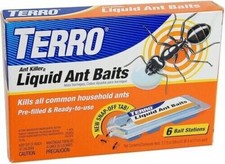 Terro T300 6 Count Pre-Filled Liquid Ant Bait Ant Killer