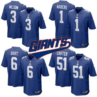#ad #ad Men#x27;s Giants Blue 2025 Stitched Limited Jersey $62.99