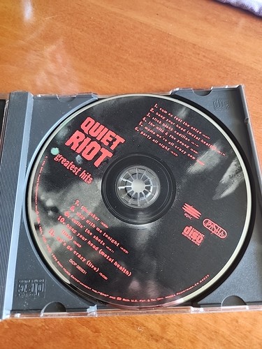 Greatest Hits by Quiet Riot (CD, 1996) 64233-2 Pasha/Epic - Picture 3 of 4