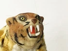 1960s MARX WIND UP GROWLING WALKING TIGER NICE WORKING
