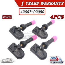 Set of 4 TPMS Tire Pressure Sensor For Toyota Corolla Levin/Hybrid 42607-02080