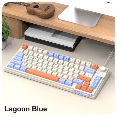 TFT Screen Gaming -Tastatur Premium ABS -Konstruktion Lautstärkeregelung - Bild 7 von 15