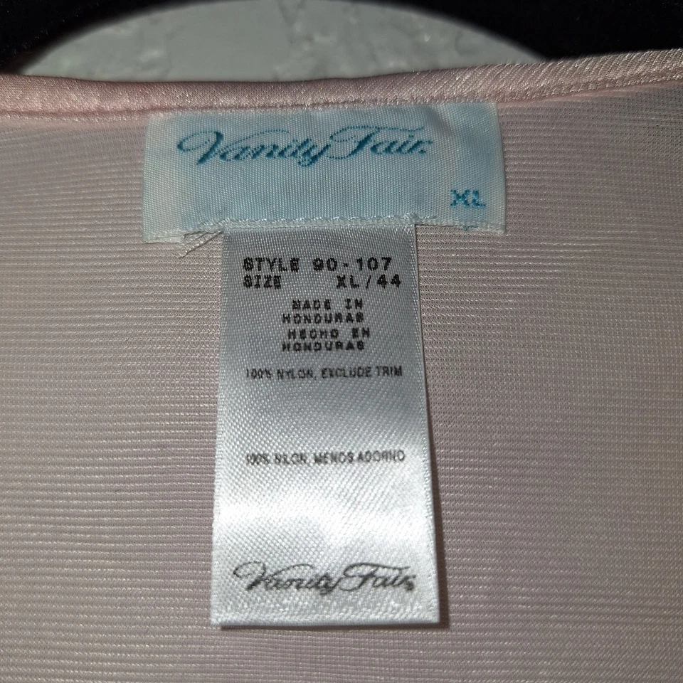 Top y pantalones Vanity Fair para mujer 2 piezas ropa de dormir pijama lencería XL/44 rosa Estados Unidos de colección Foto 4 de 4