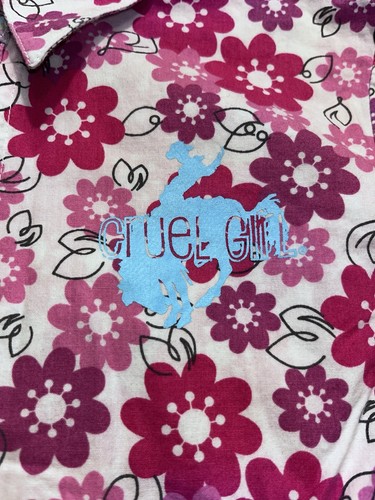 Girls Kids Cruel Girl King Ranch Western Cowgirl Rodeo Lot Of Shirts Size 6/7/8 - Picture 4 of 17