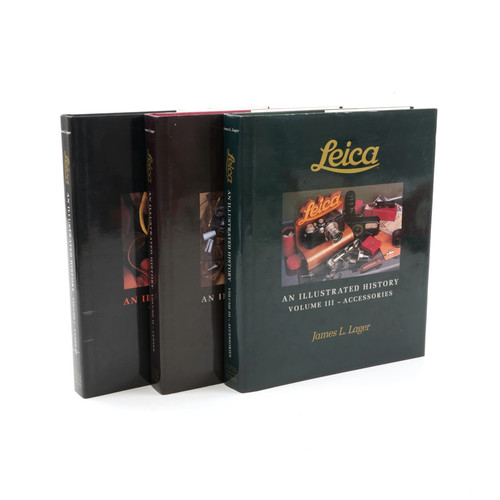 LEICA AN ILLUSTRATED HISTORY SET VOLUME I + II + III BY JAMES L. LAGER #5562 - Picture 3 of 24