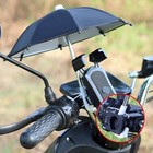 Motorcycle Umbrella Phone Holder Motorcycle Umbrella 8 Bones With 2 Belts