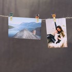 40 Pcs Pumpkin Halloween Decoration Decorative Clip Accents Mini Wood Clips