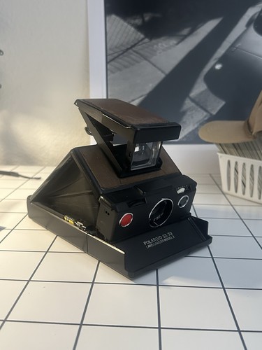 VTG Polaroid SX-70 Land Camera Model 3 Instant Film Untested