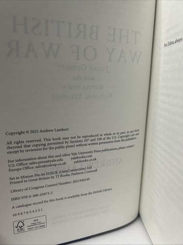 British Way of War : Julian Corbett and the Battle for a National Strategy by... - Picture 12 of 13