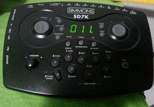 Simmons SD7K Digital Drum Brain - Picture 7 of 8
