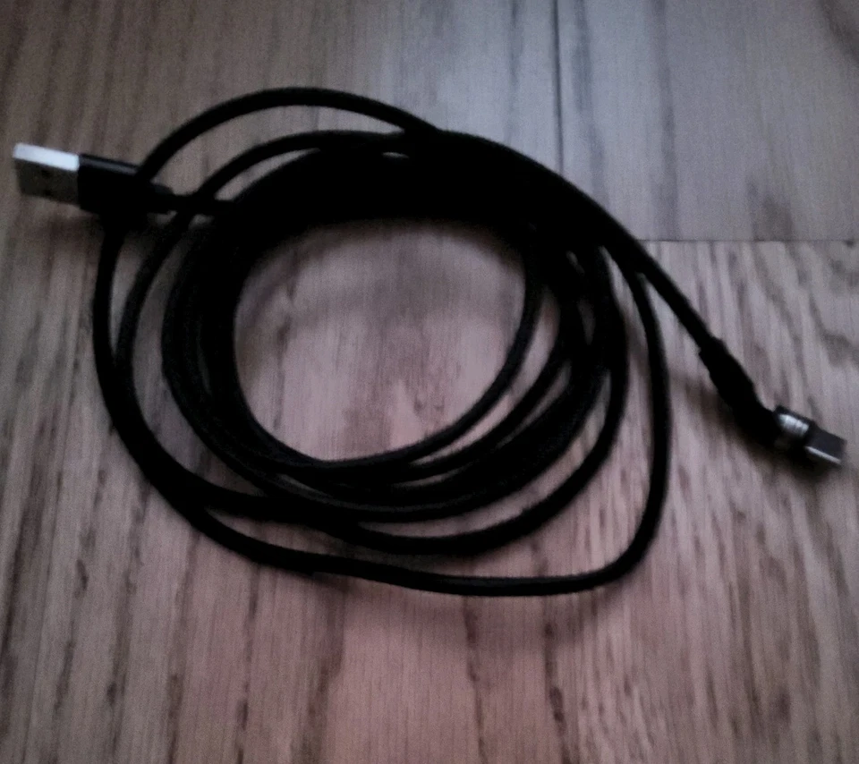 Cable adaptador cargador rápido magnético USB C tipo C para Samsung Google Android Foto 4 de 4