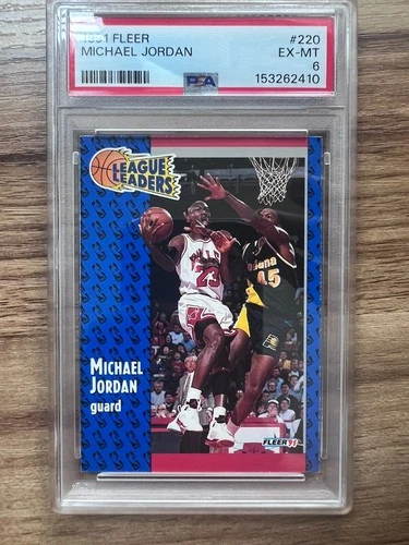 Jordan 1991 Fleer Jordan #220