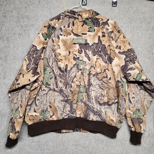 VTG Woolrich Mens 2XL Full Zip Jacket Advantage Camo Soft Shell - Picture 2 of 6