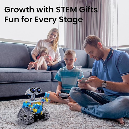 Rechargeable Robot Building Set - Kids Birthday Gift - Picture 4 of 9