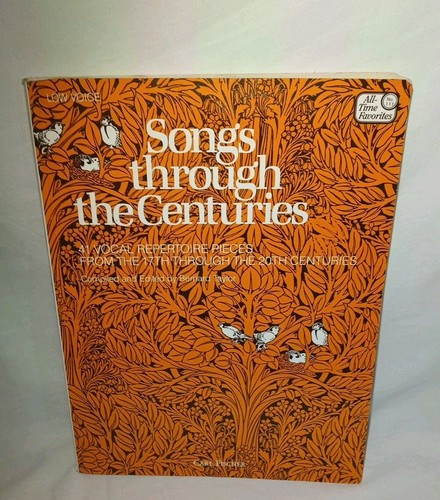 Songs Through the Centuries 41 Vocal Repertoire Low Voice Bernard Taylor 1987 - Bild 1 von 2