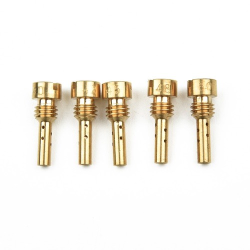 5pc Slow Jet Available Size 40 42 45 48 50 For FCR ATV CVK Injector Nozzle - Picture 8 of 13