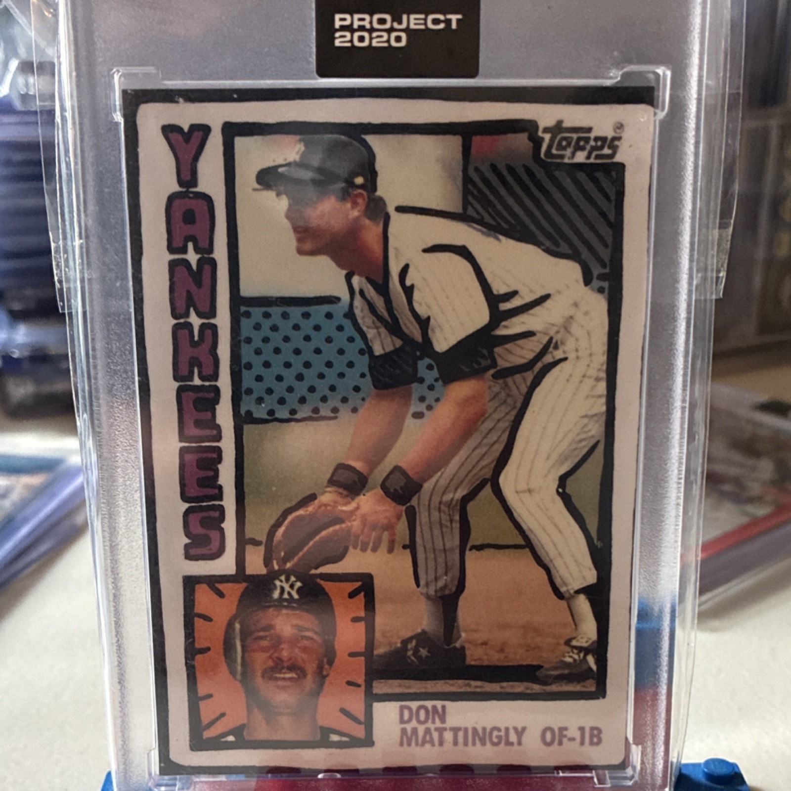 Topps Project 2020 Don Mattingly #190 1984 Yankees Baseball Card