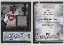 2023 Topps Diamond Icons Single Player Relics /10 Rafael Devers #SPA-RD Auto