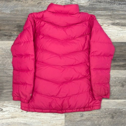 The North Face Hot Pink Girls XL Snap Insulated 550 Down Puffer Jacket Gorpcore - Picture 3 of 10