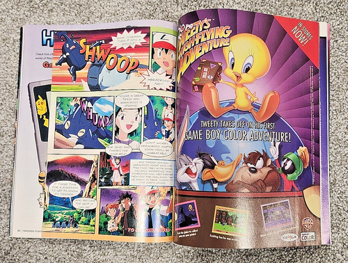 2001 Nintendo Power Magazine February 141 N64 Paper Mario Pokemon Comic - Picture 3 of 6