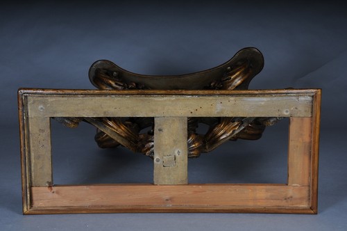 Consolle da parete italiana riccamente intagliata, 1900 circa - Foto 20 di 24