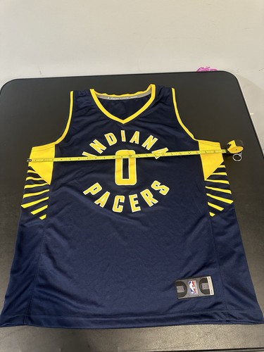 Men's Indiana Pacers Tyrese Haliburton Fanatics Navy Fast Break Jersey Icon ed L - Bild 6 von 9