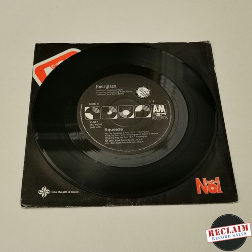 Squeeze - Sanduhr 7" Vinyl Schallplatte sehr guter Zustand