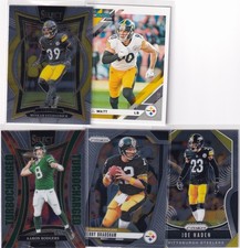 **PITTSBURGH STEELERS** LOT (8) FOOTBALL NFL AARON RODGERS TERRY BRADSHAW #4046