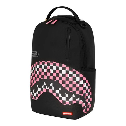 Sprayground Shark Central Sorbet Rucksack🔥Neu Schwarz Büchertasche Groß Schultasche - Bild 5 von 9