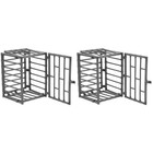 4 PCs Mini -Käfigmodell Tier Käfig Zaun Miniatur DIY CAGE -Werkzeug