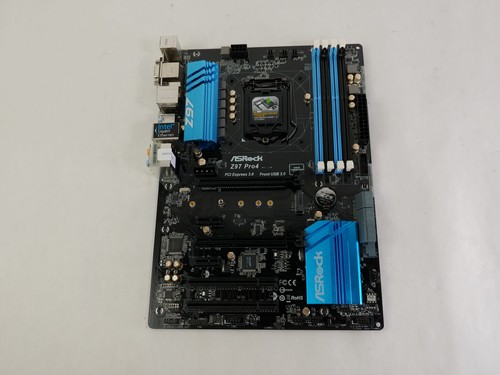 ASRock Z97 Pro4 Intel LGA 1150 DDR3 SDRAM Desktop Motherboard - Bild 1 von 4