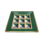 Jonathan Adler Versailles Square Tray Green RARE FIND
