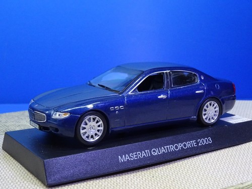Maserati Quattroporte 2003 blau Grani & Partners PRC 1:43 Modellauto A 2166