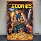 Tin Metal Signs Home Décor The Goonies Movie Vintage Poster Retro 80s Adventure