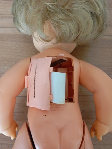 Mattel Puppe 1967 ,Made in USA Ca., Original mit Kulleraugen und Sprachfunktion - Bild 6 von 6
