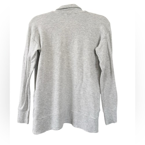 Athleta Girl Grey Open Front Cardigan - Picture 2 of 10