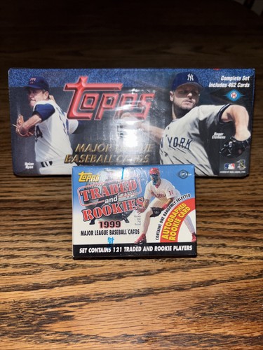 1999 Topps factory, sealed set & rookies traded factory Sealed set Autograph