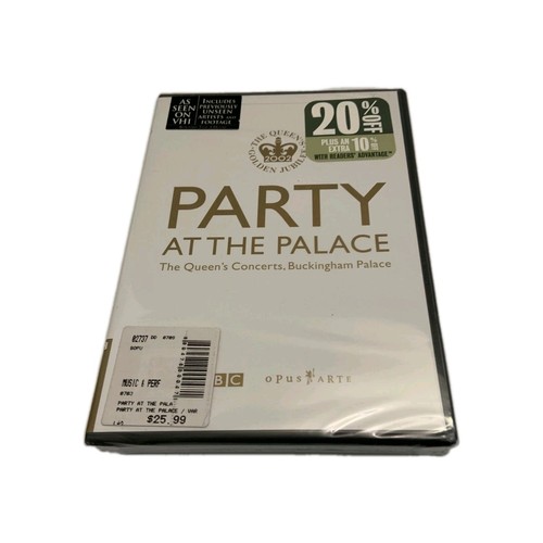 Party at the Palace - The Queen's Concerts (2002) ~ Brand New Sealed DVD - Imagen 1 de 5