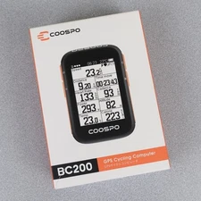 Coospo BC200 GPS Cycling Computer ONLY 2.6in Screen Bluetooth Open Box