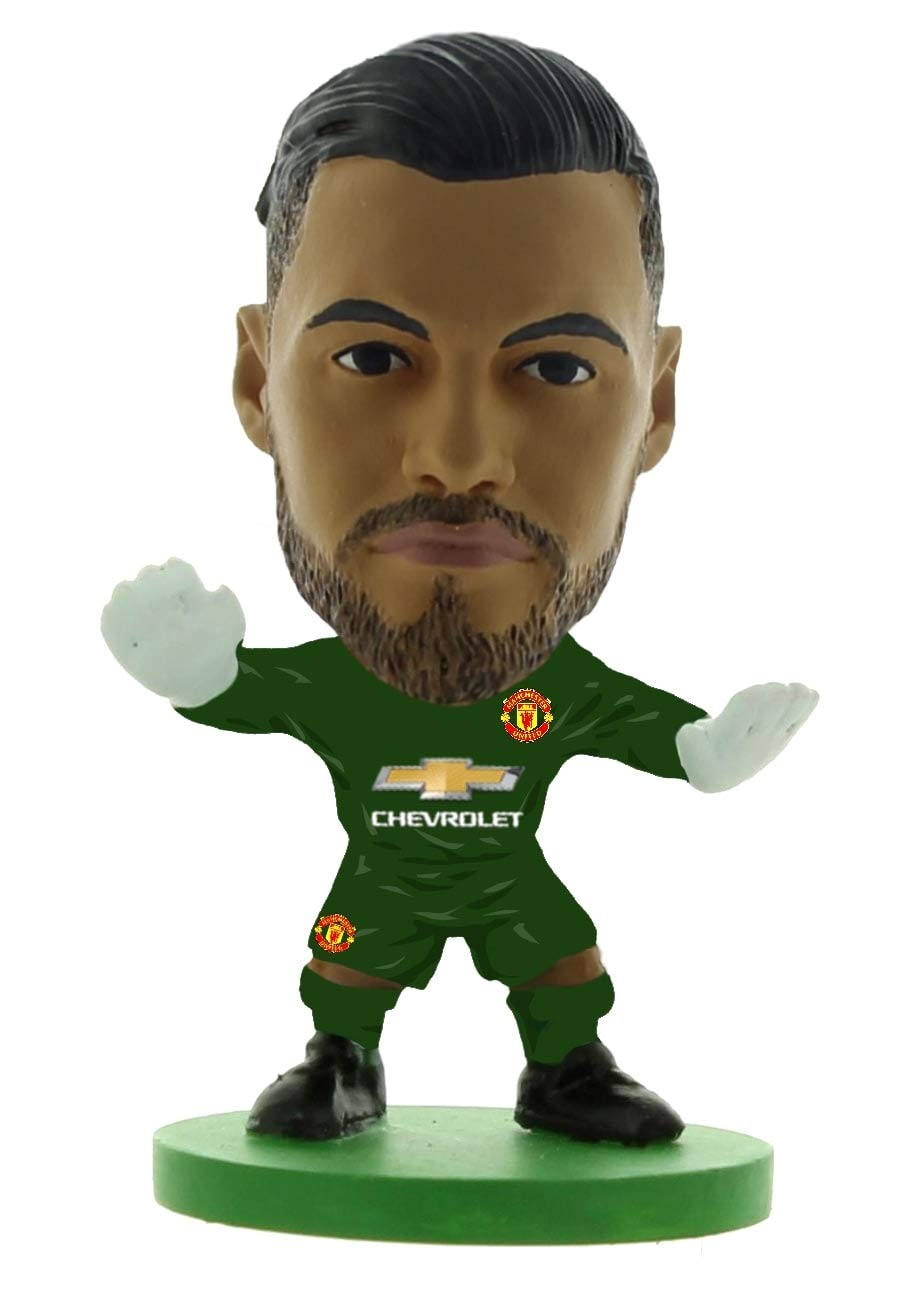 SoccerStarz SOC1280 Манчестер Юнайтед Серхио Ромеро-Домашняя форма (версия 2019 года) /Рисунки, Gree