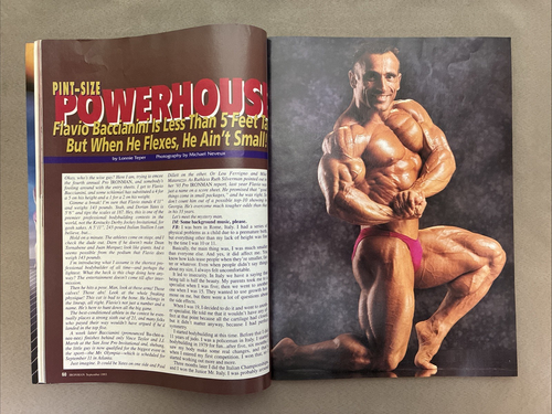 Ironman Bodybuilding Muscle Magazine / Flavio Baccianini / 09-93 - Bild 6 von 10