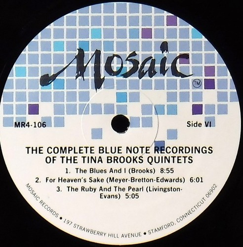 Tina Brooks Quintets Complete Blue Note Recordings 4LP Mosaic Box Set 1985 NM-E+ - Bild 16 von 19