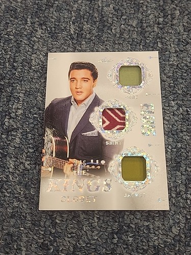 2024 Leaf Elvis Presley Icons Collection King's Closet Relic TKC-7 Silver 3/6