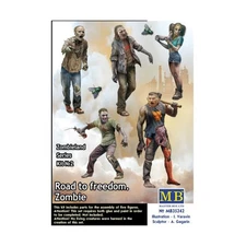 Master Box Zombieland Series 1/35 Road to Freedom - Zombie New
