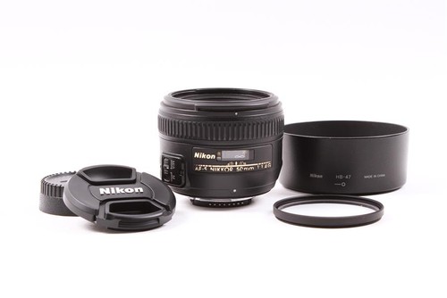 Used Nikon AF-S Nikkor 50mm f/1.4G Lens - Picture 1 of 9